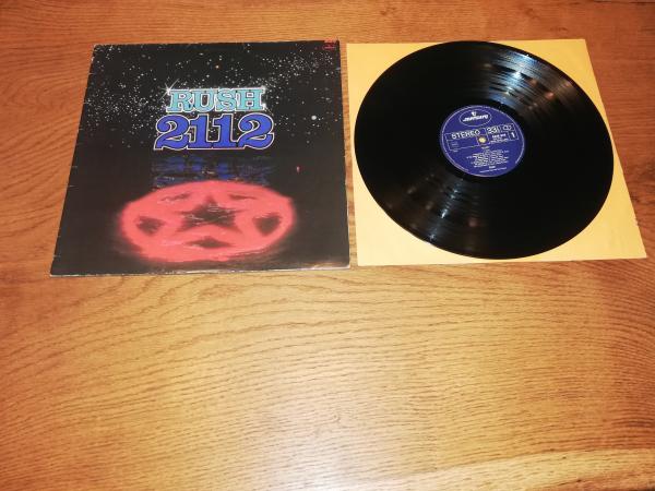 Rush 2112 1978 Mercury 6338678 Deutsche Pressung VG-/VG